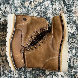 Carhartt Women's Waterproof 6" Moc Steel Toe Wedge Work Boot